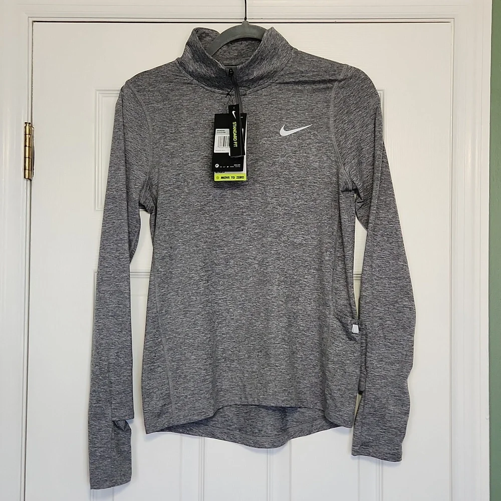 Nike Element Half Zip Running Top - Picture 5 of 7